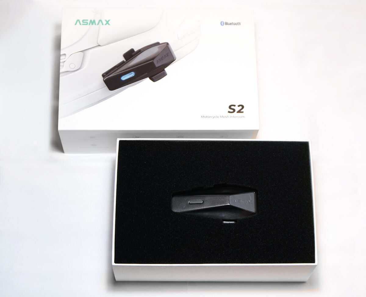 初めてのバイク用インカムこそ「ASMAX S2」！ 1万5899円でメッシュ