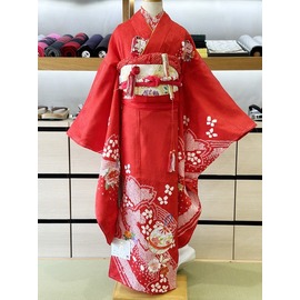 七五三 はこせこ結び帯セット L 七歳用 箱迫 帯草履バック七五三和装