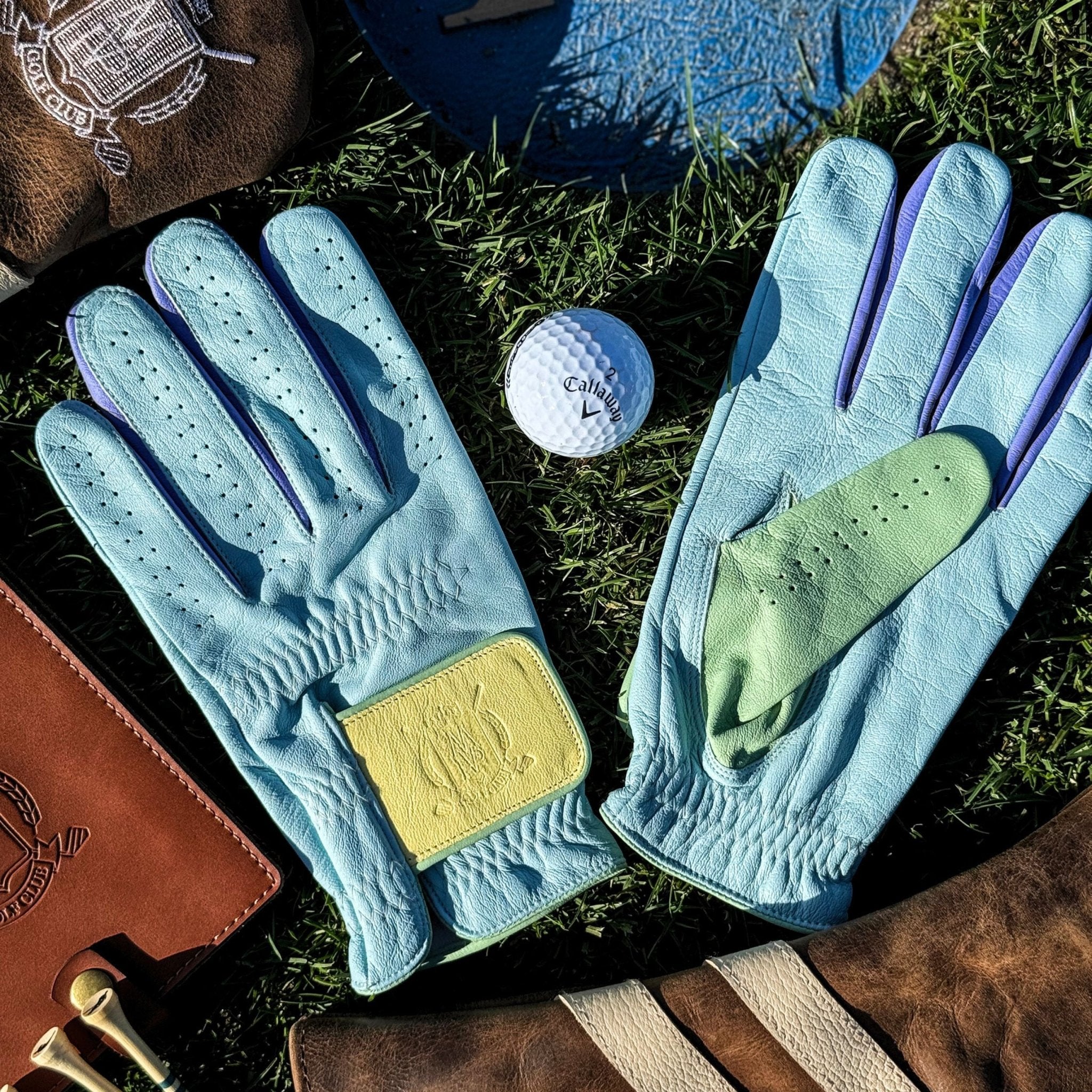 Pastel Cabretta leather Golf Gloves | MVP – MODEST VINTAGE PLAYER LTD