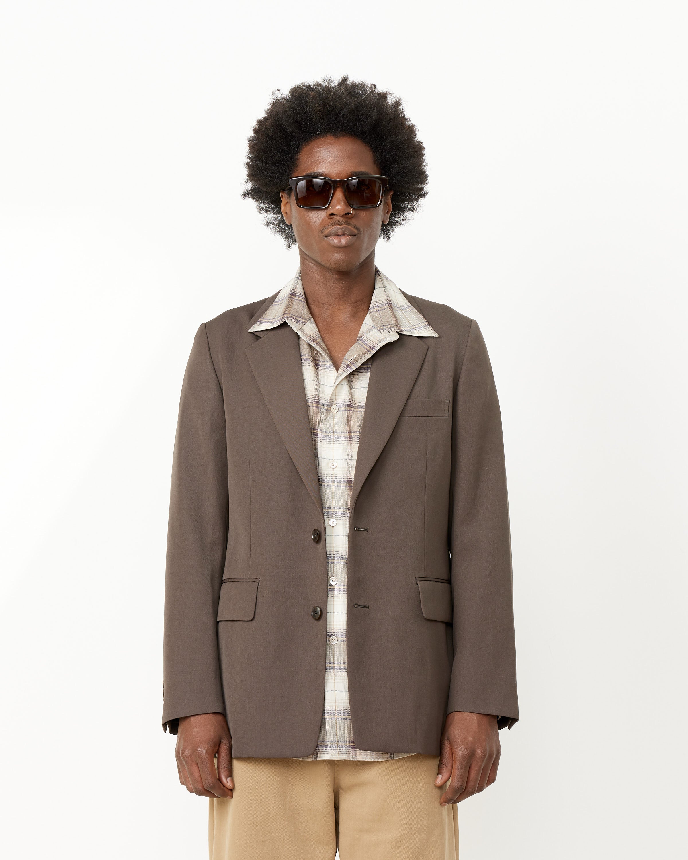 Light Wool Gabardine Jacket