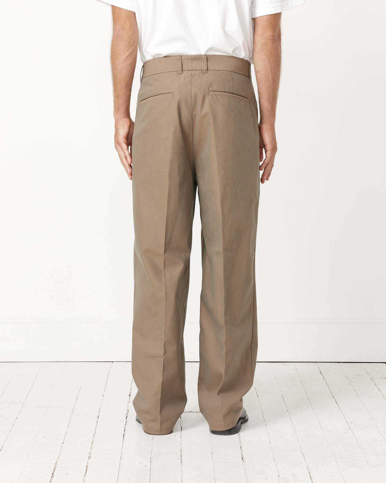 Deep Tuck Pressed Pant