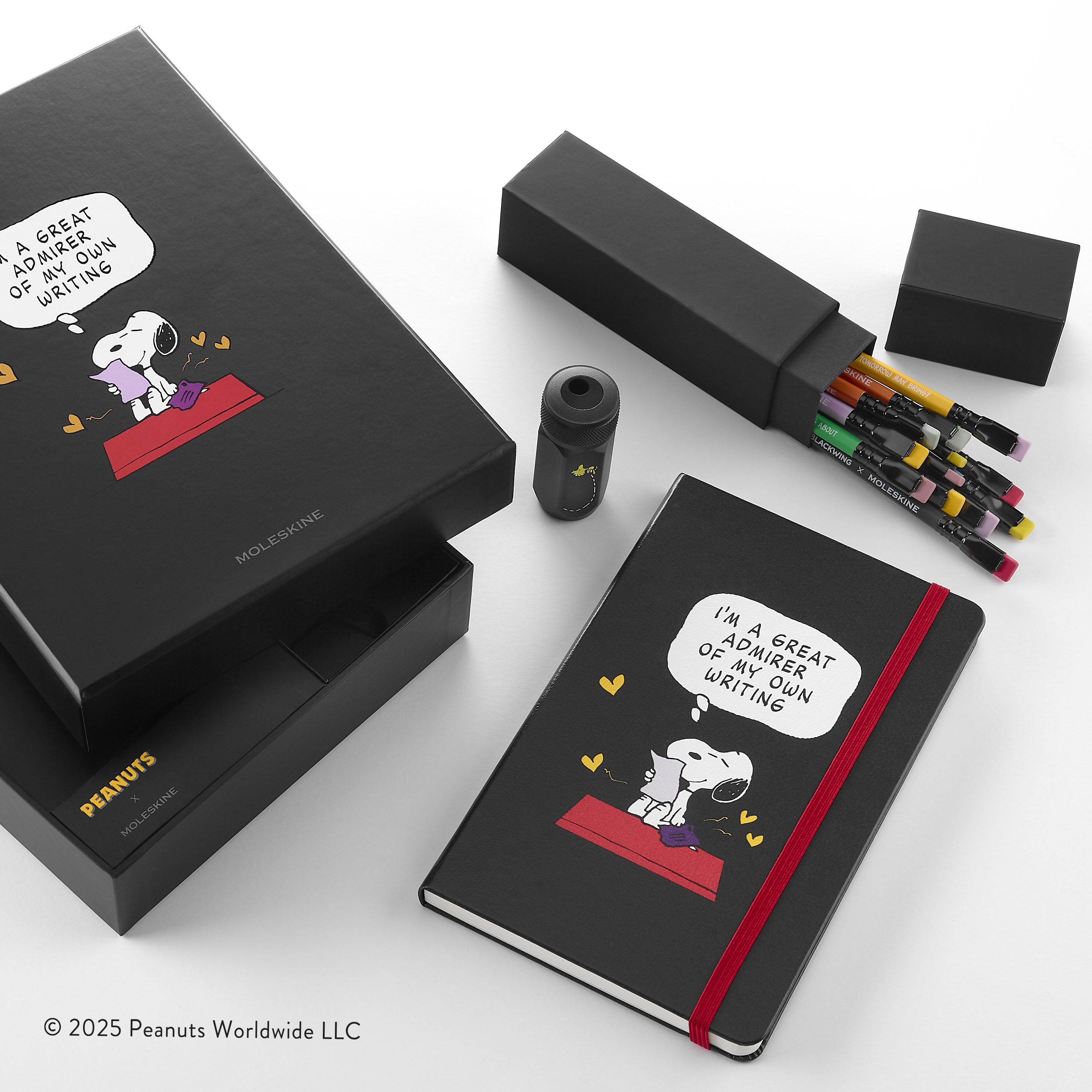 ピーナッツのノート、手帳、バックパック＆鉛筆セット