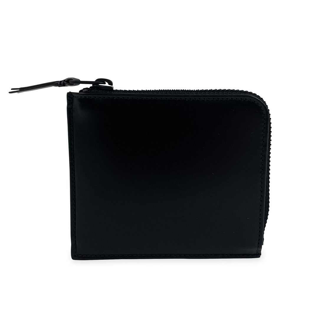 COMME des GARCONS L字型 ZIPウォレット ベリーブラック(ベリー