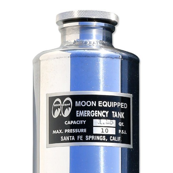 MOONEYES ORIGINAL Emergency Tank Polished ムーンアイズ オリジナル