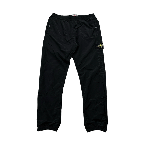 Stone Island x Supreme Black Nylon Metal Trousers - Medium – Mat's
