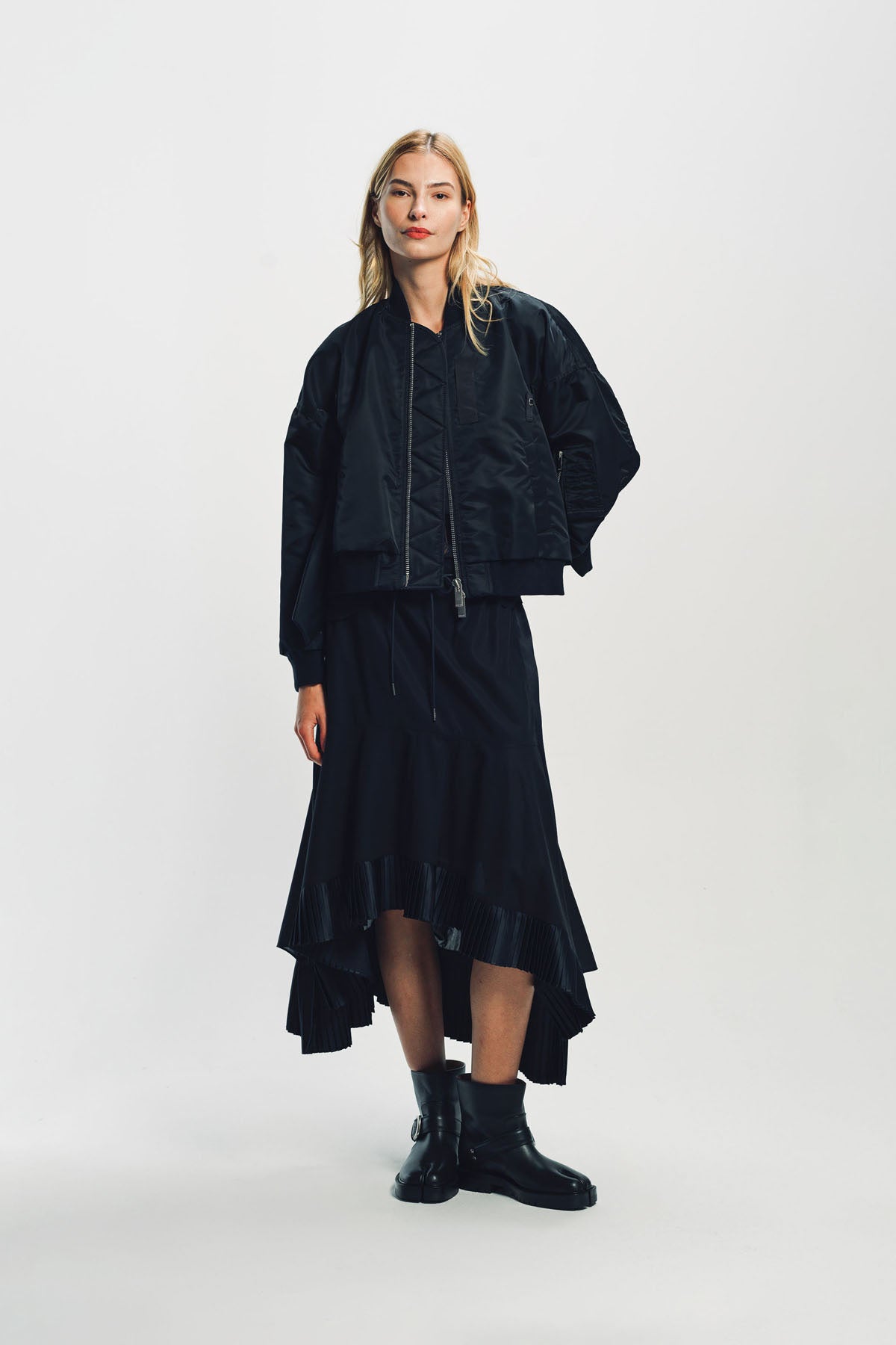 SACAI | SUITING MIX SKIRT