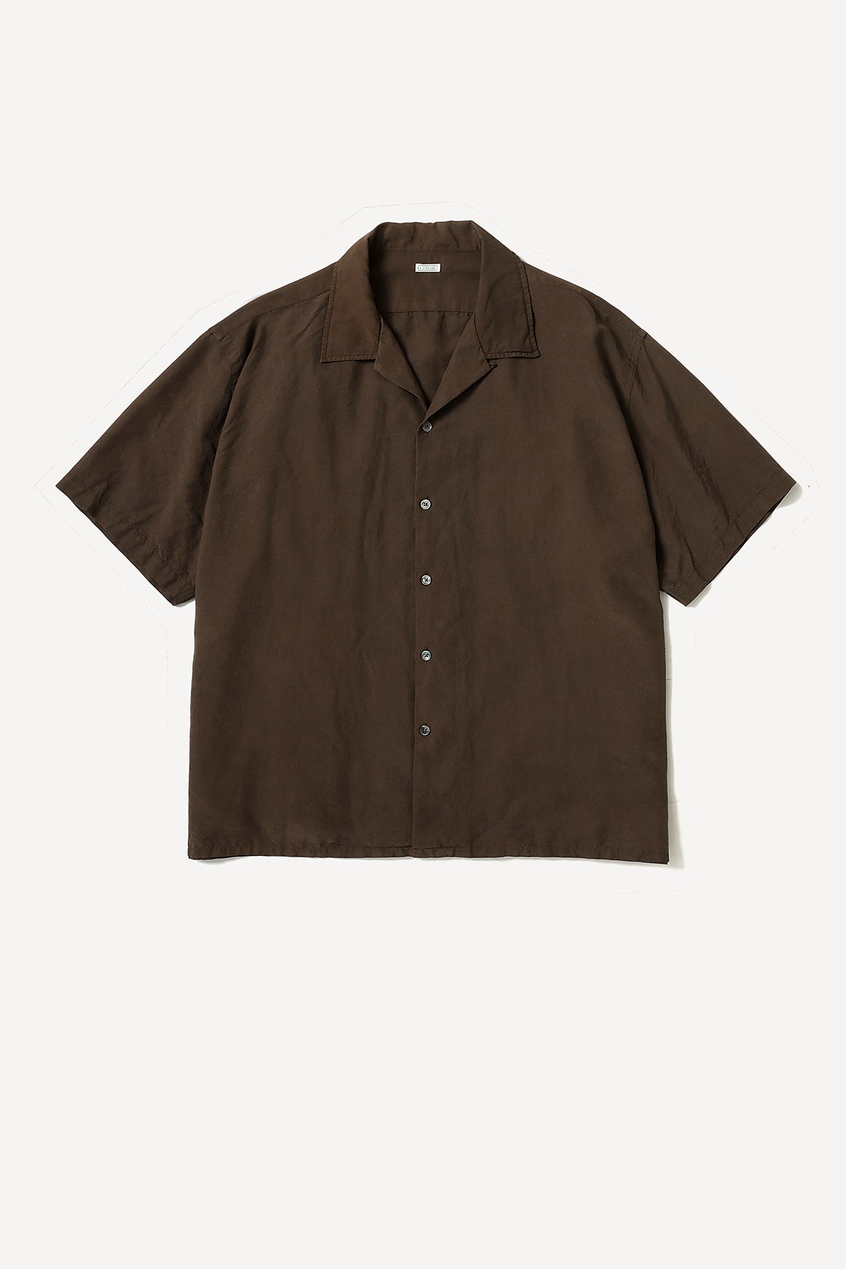A.PRESSE | VINTAGE COTTON SILK NEP TWILL CHECK SHIRT