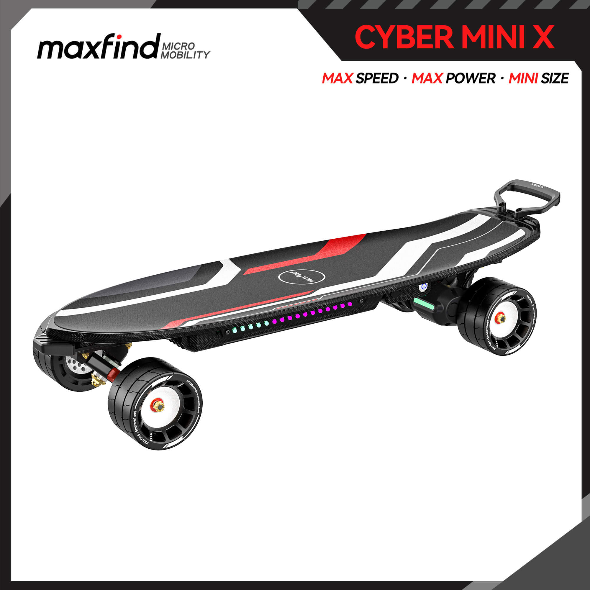 Ride the Best Mini Electric Skateboard - MAXFIND CYBER MINI