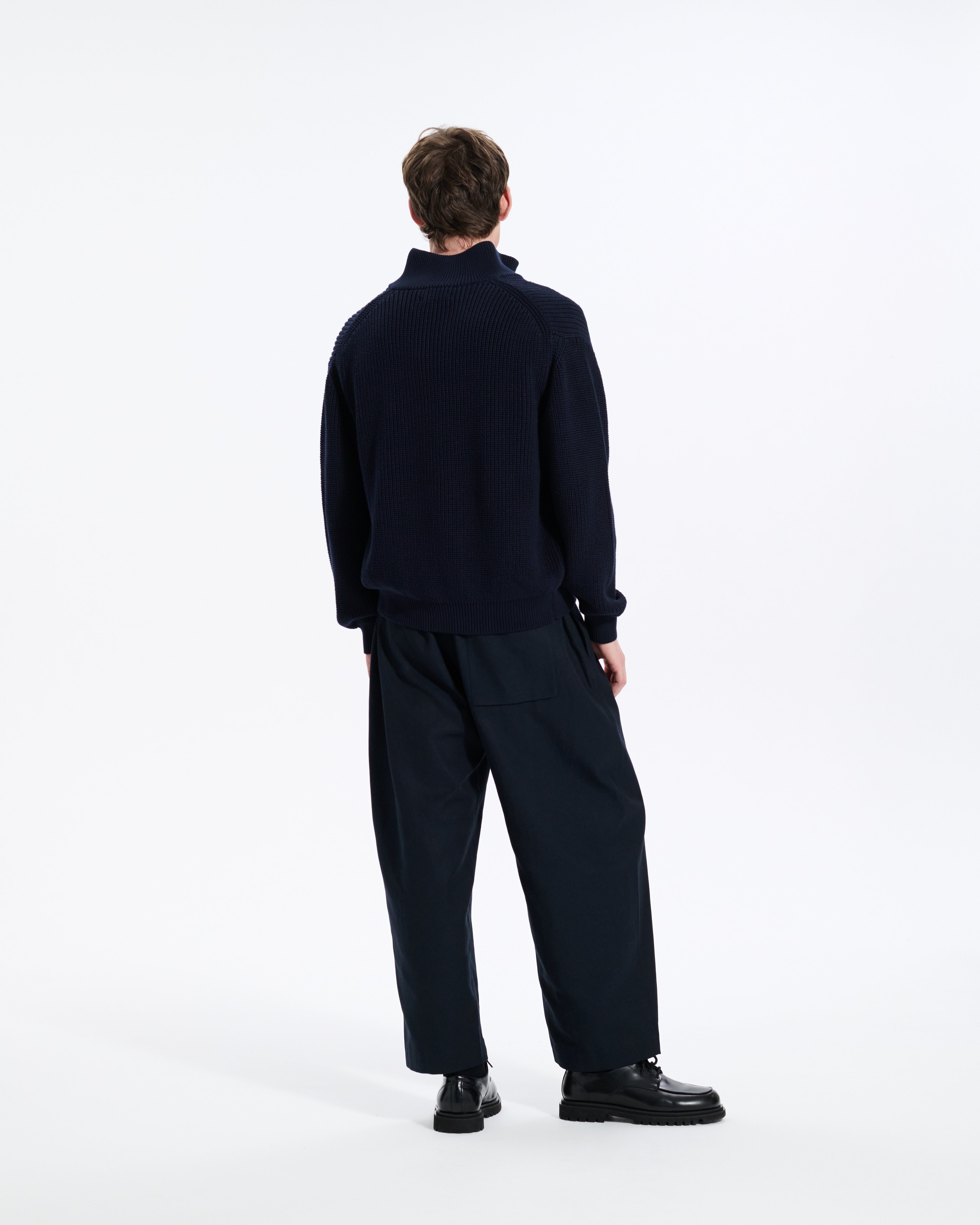 メンズ MACKINTOSH crafted by BATONER コットンドライバーズニット
