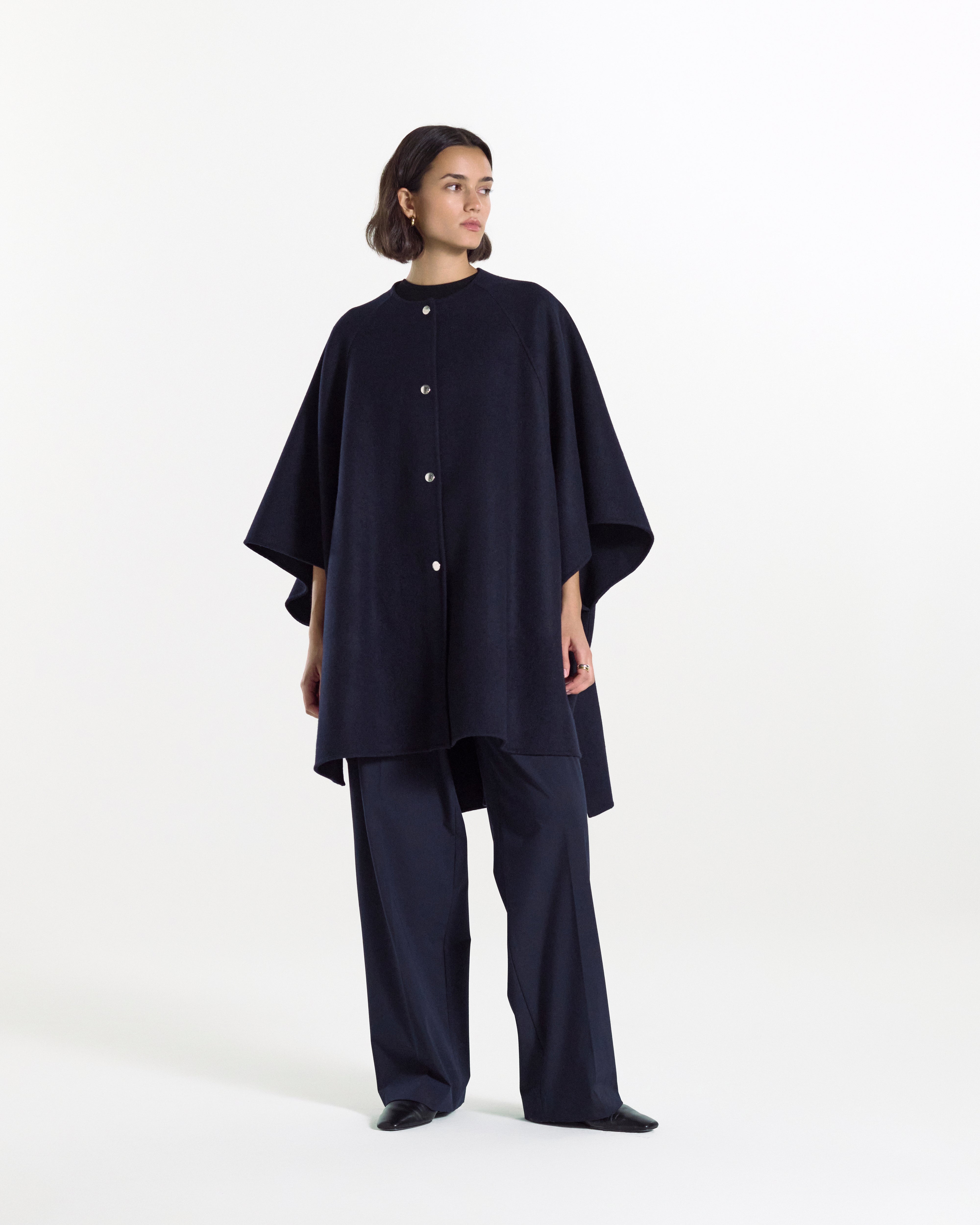 ウィメンズ SANQUHAR - ウールケープ – Mackintosh