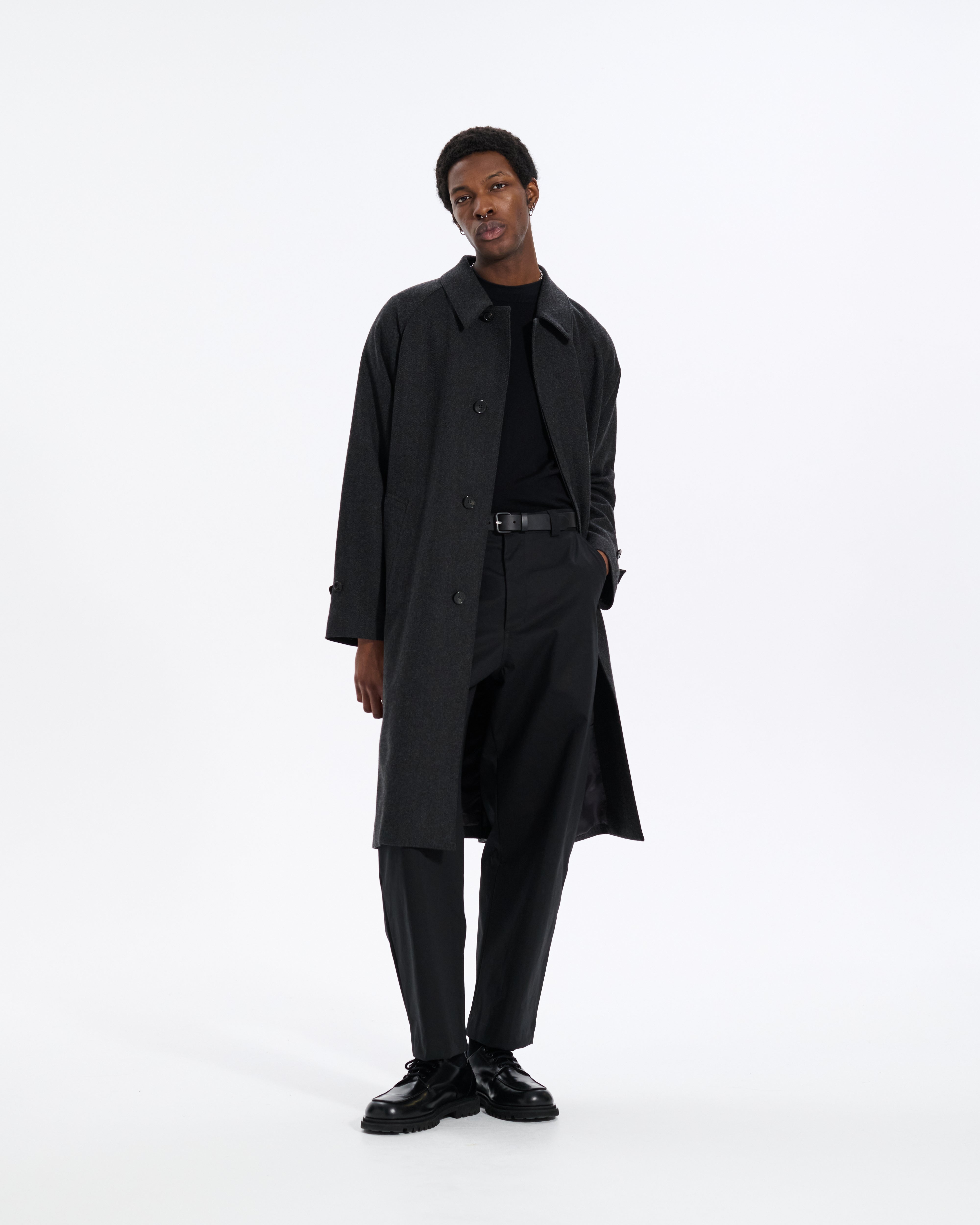 メンズ ROXBURGH ウール ライディングコート – Mackintosh