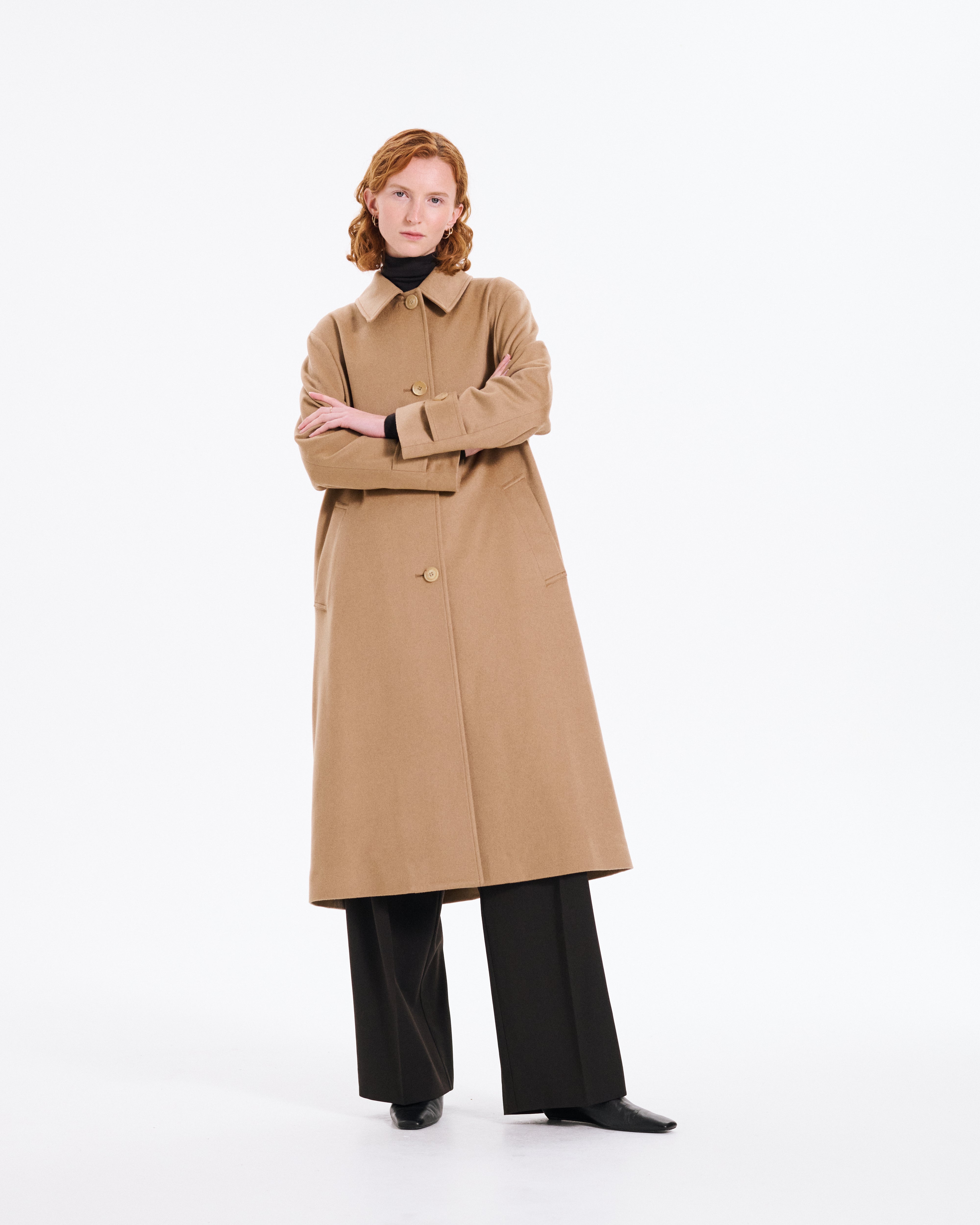 ウィメンズ BANTON LONG - Loro Piana カシミヤロングコート – Mackintosh