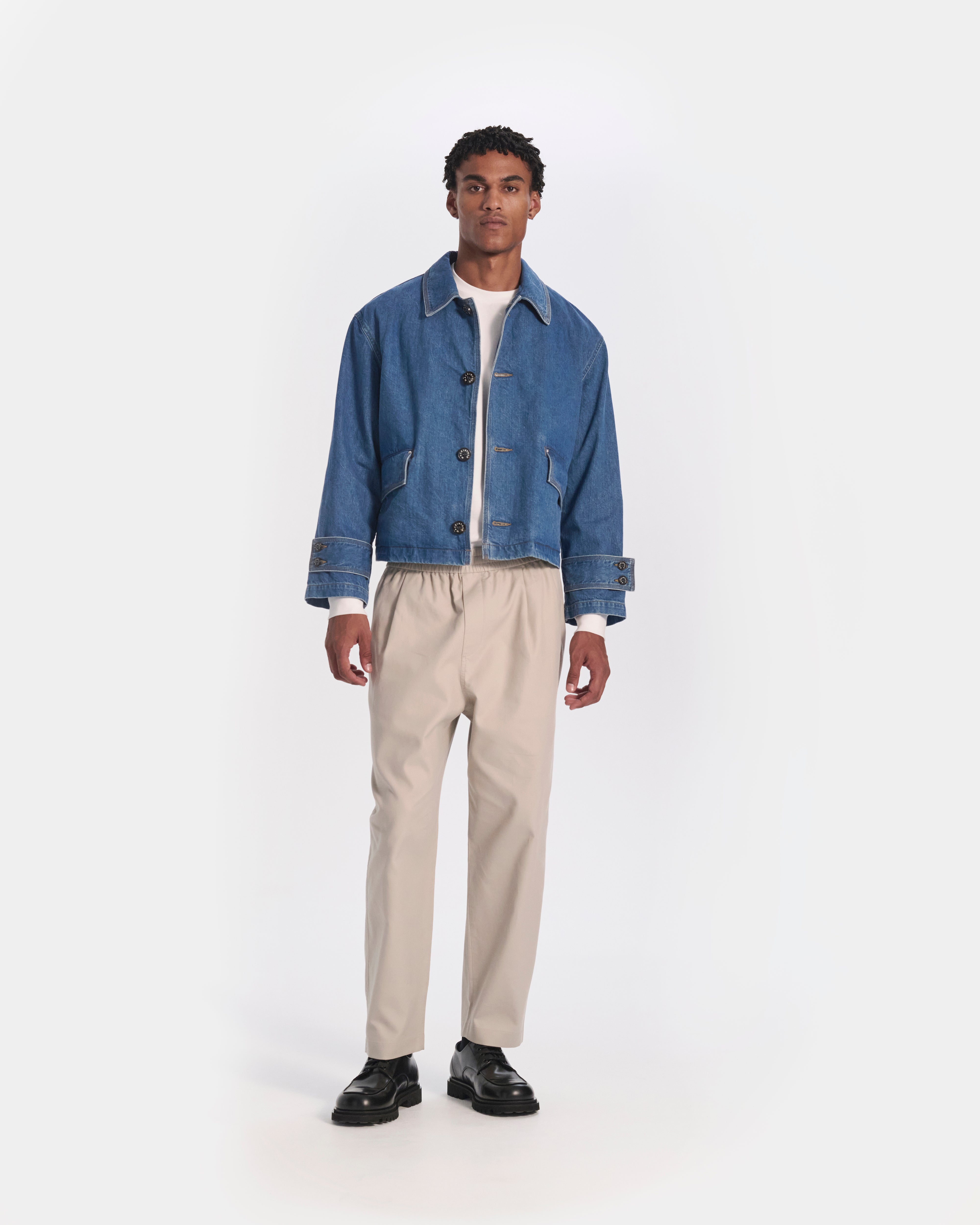 Mens Humbie Denim Blouson Jacket – Mackintosh