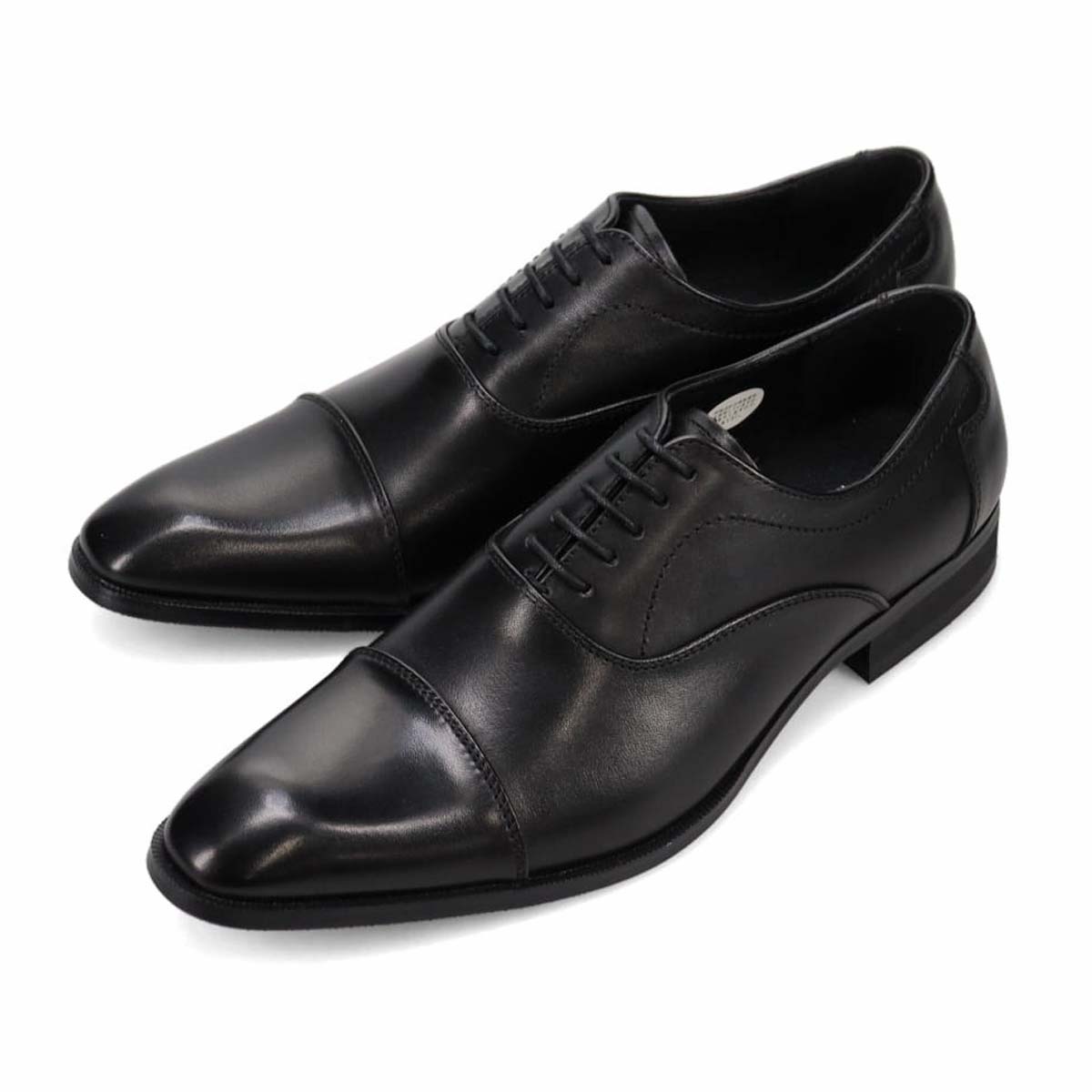 極美品】GIORGIO ARMANI 41.5 ストレートチップ ビジネス 黒 AOYAMA