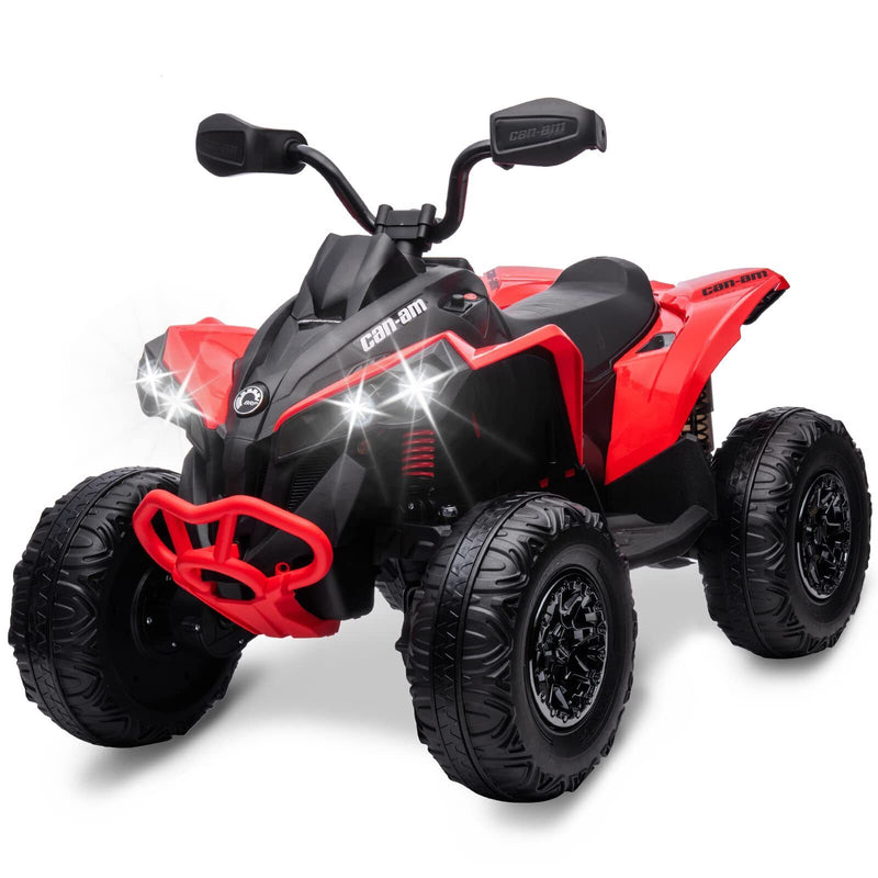 BRP Can-am 4 Wheeler Quad Electric Ride-On Toy Car for Kids