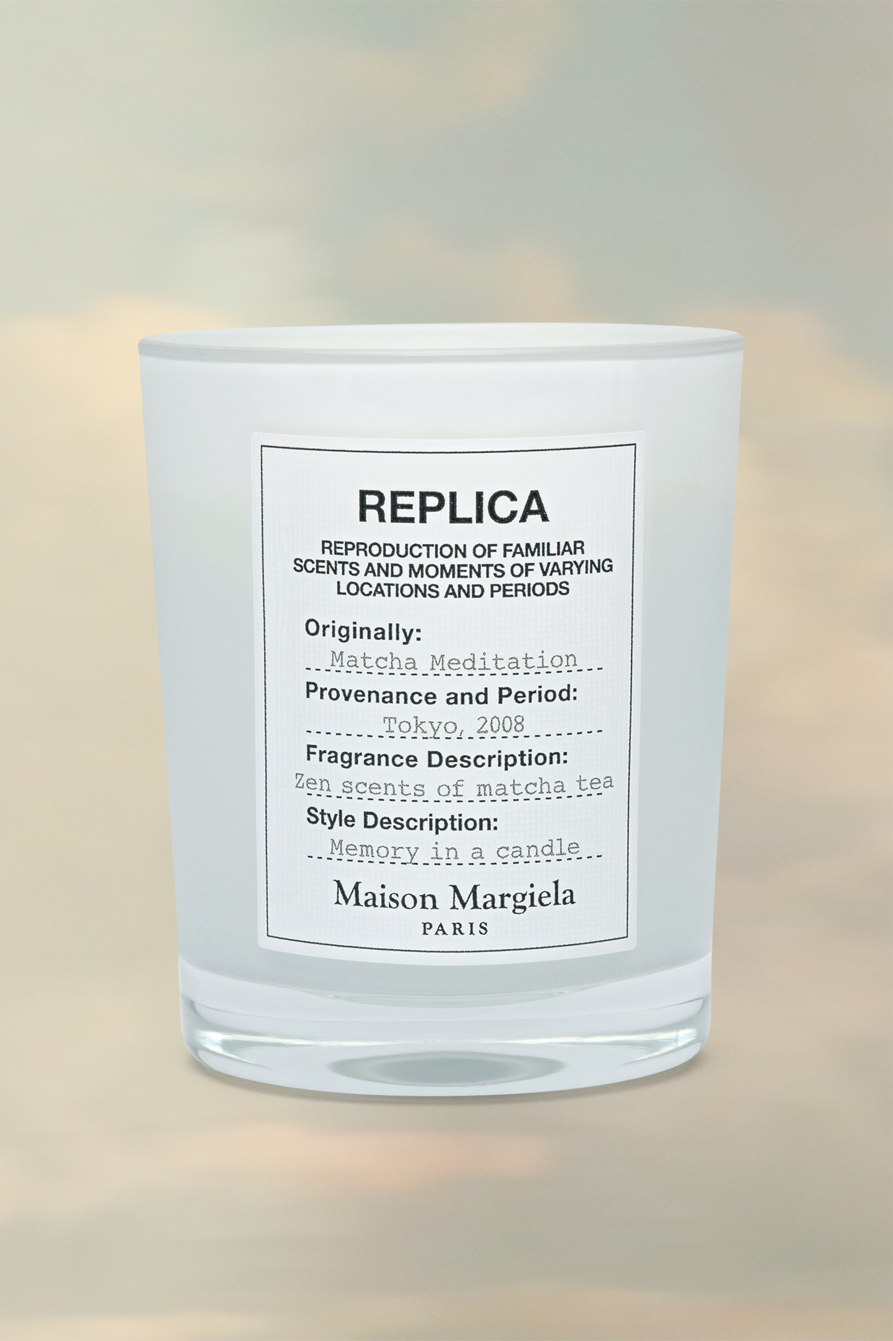 Replica Matcha Meditation Candle | Maison Margiela