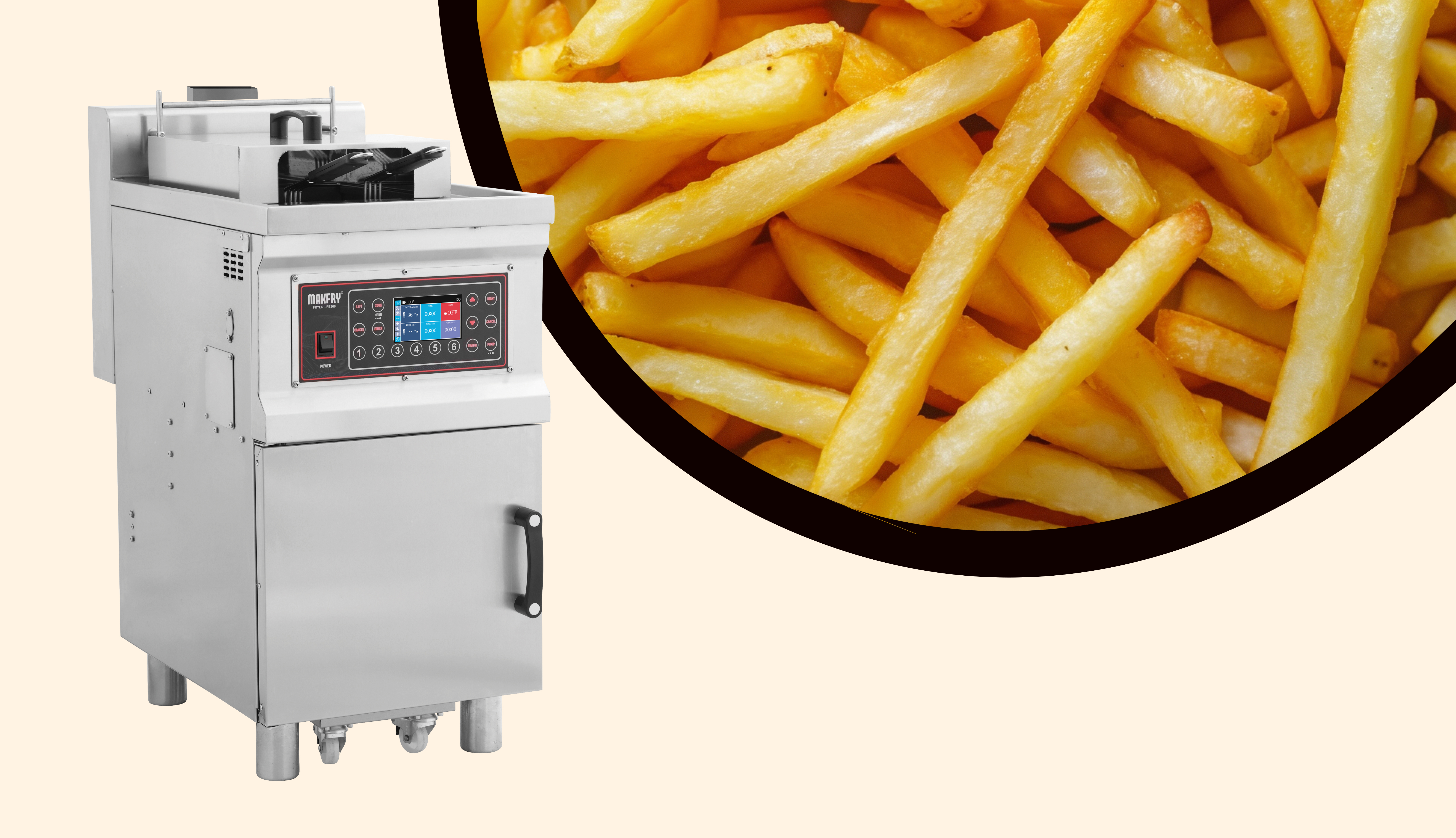 Endüstriyel Mutfak Ekipmanları - Basınçlı ve Açık Fritöz