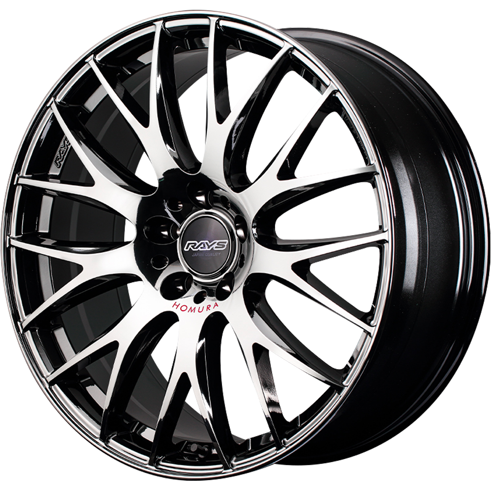 レイズ HOMURA(ホムラ) 2×9 Plus JET BLACK EDITION IV 20インチ - WRX