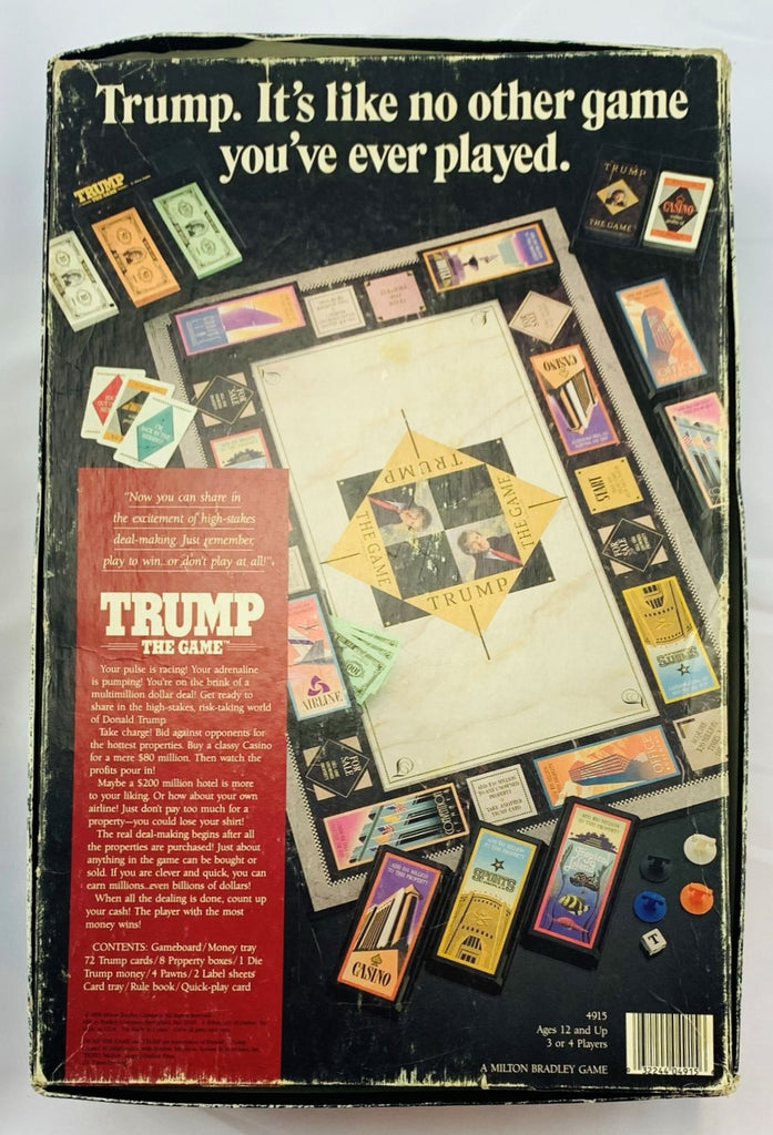 Trump: The Game - 1989 - Milton Bradley - Good Condition | Mandi's