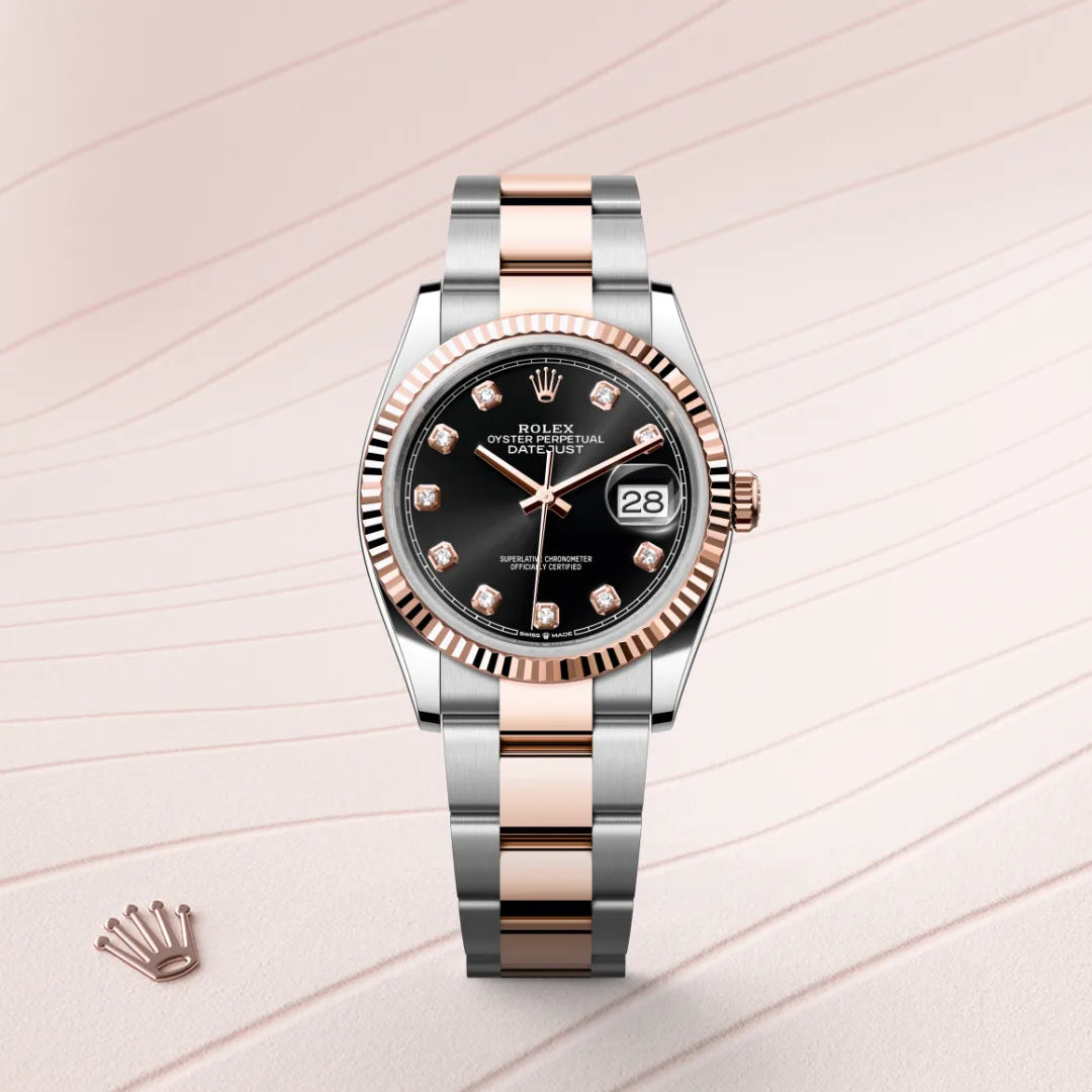 Rolex Datejust 36 Oystersteel and Everose Gold, M126231-0020
