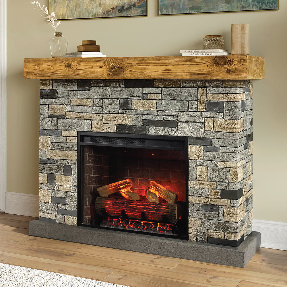 Country Living Dixson Smart Electric Fireplace Mantel Package