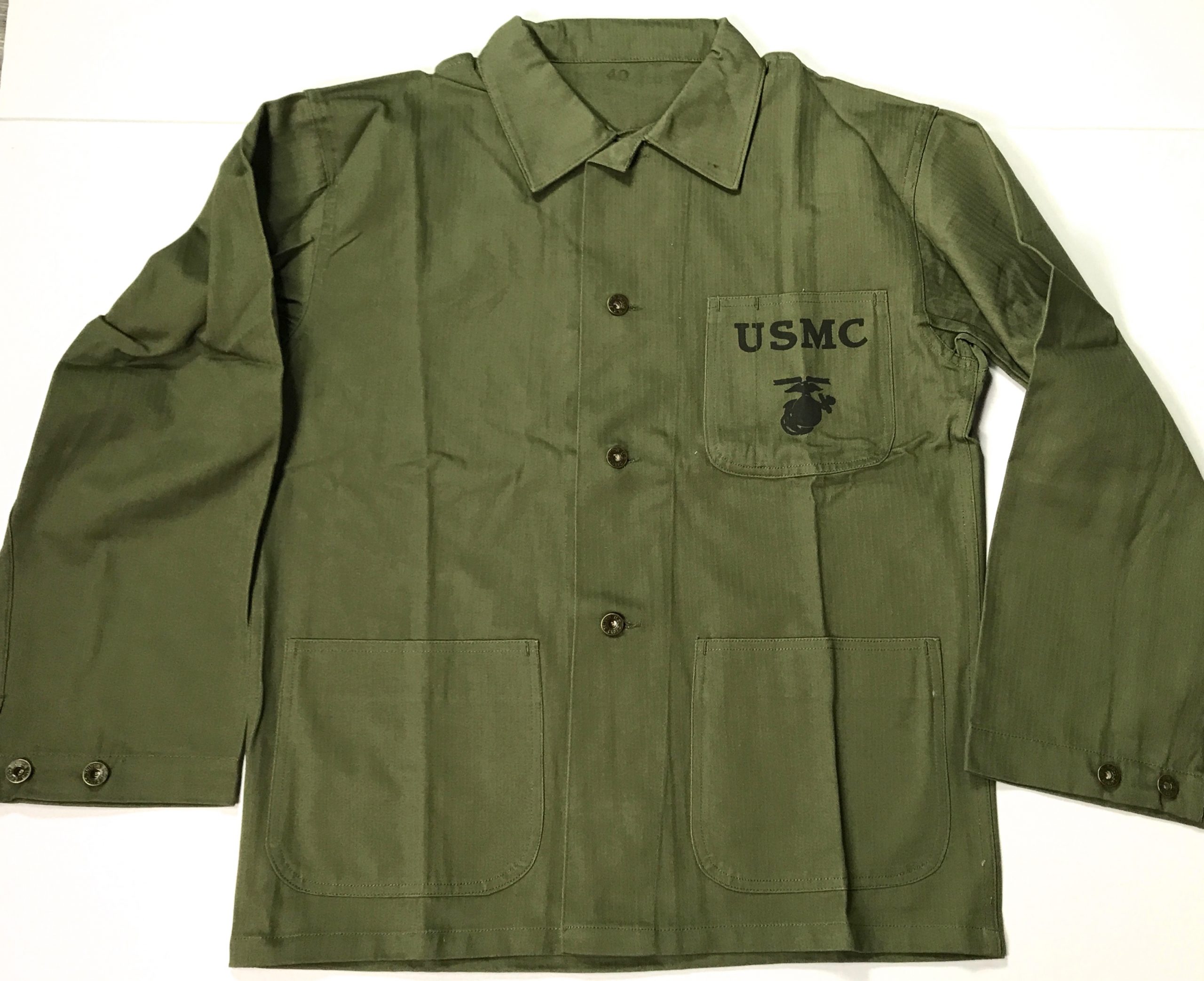 USMC MARINE P41 HBT JACKET – Man The Line | Supply