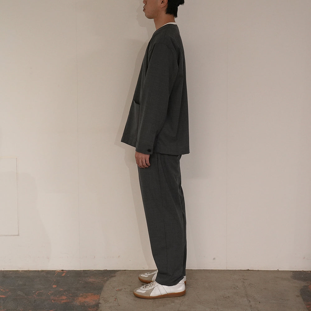 T/W NO COLLAR JACKET – MANUAL ALPHABET ONLINE STORE
