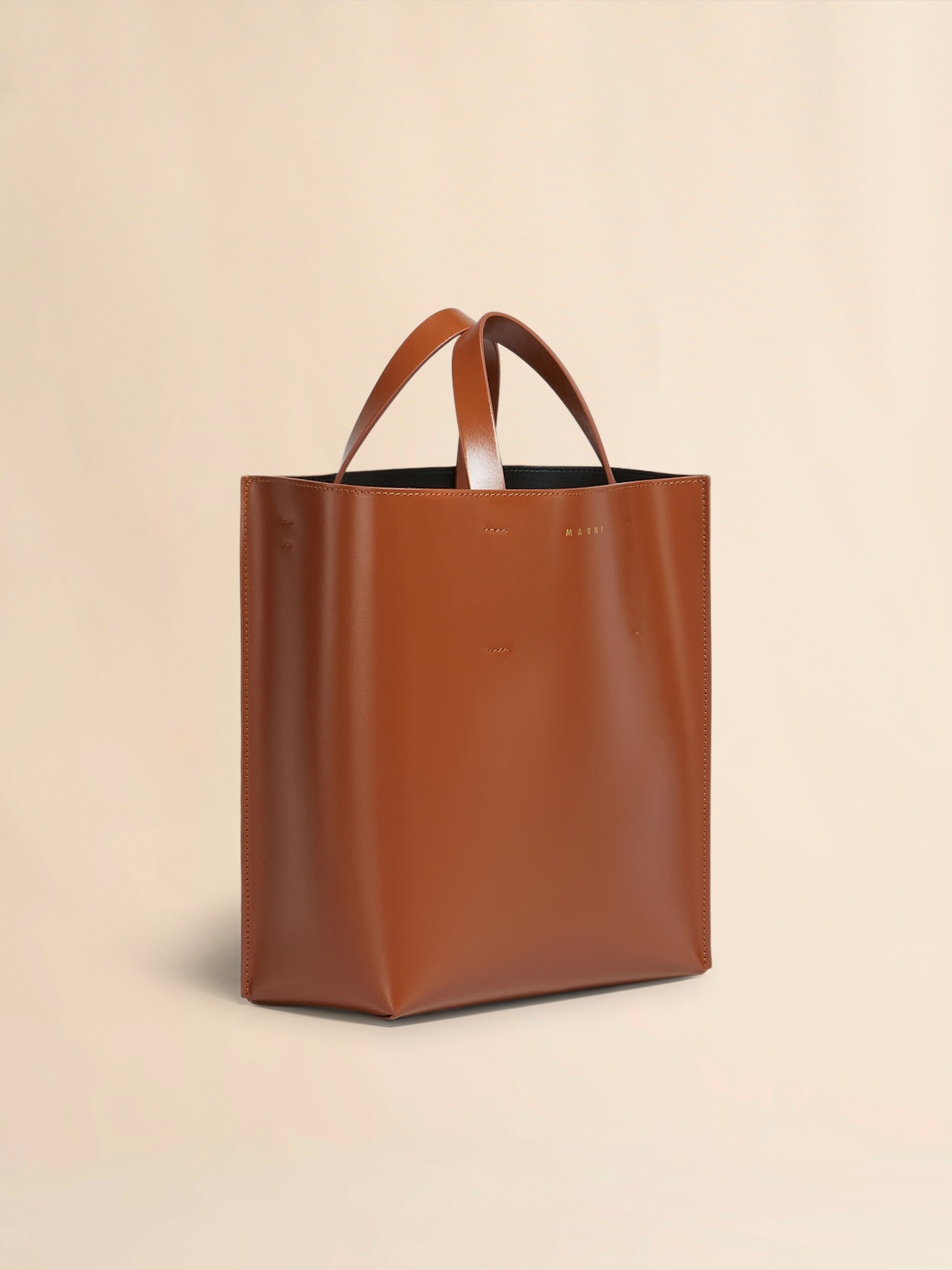 Museo small Bag in brown leather | Marni