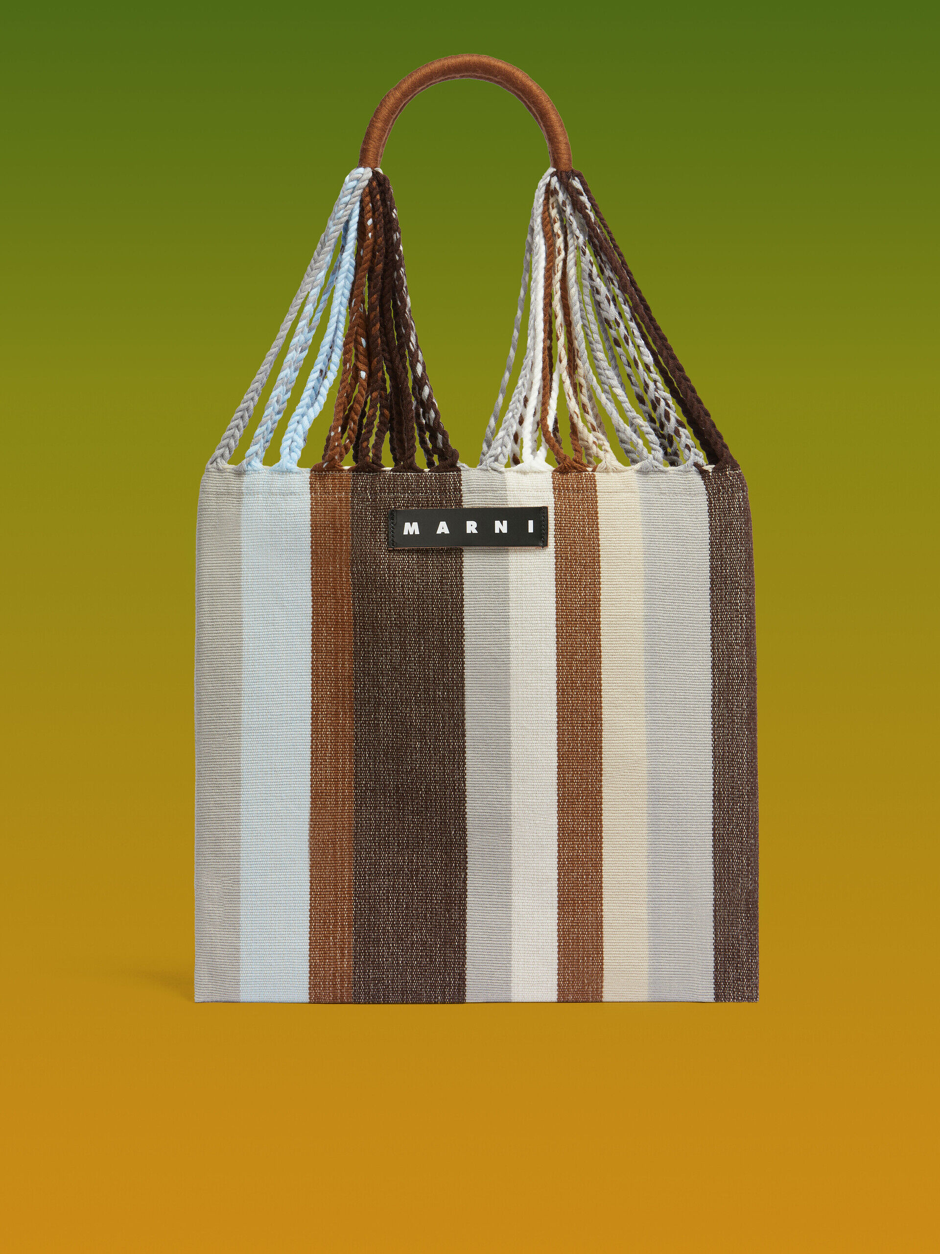 アイボリーブラウン(シガーブラウン) MARNI MARKET HAMMOCK BAG | Marni