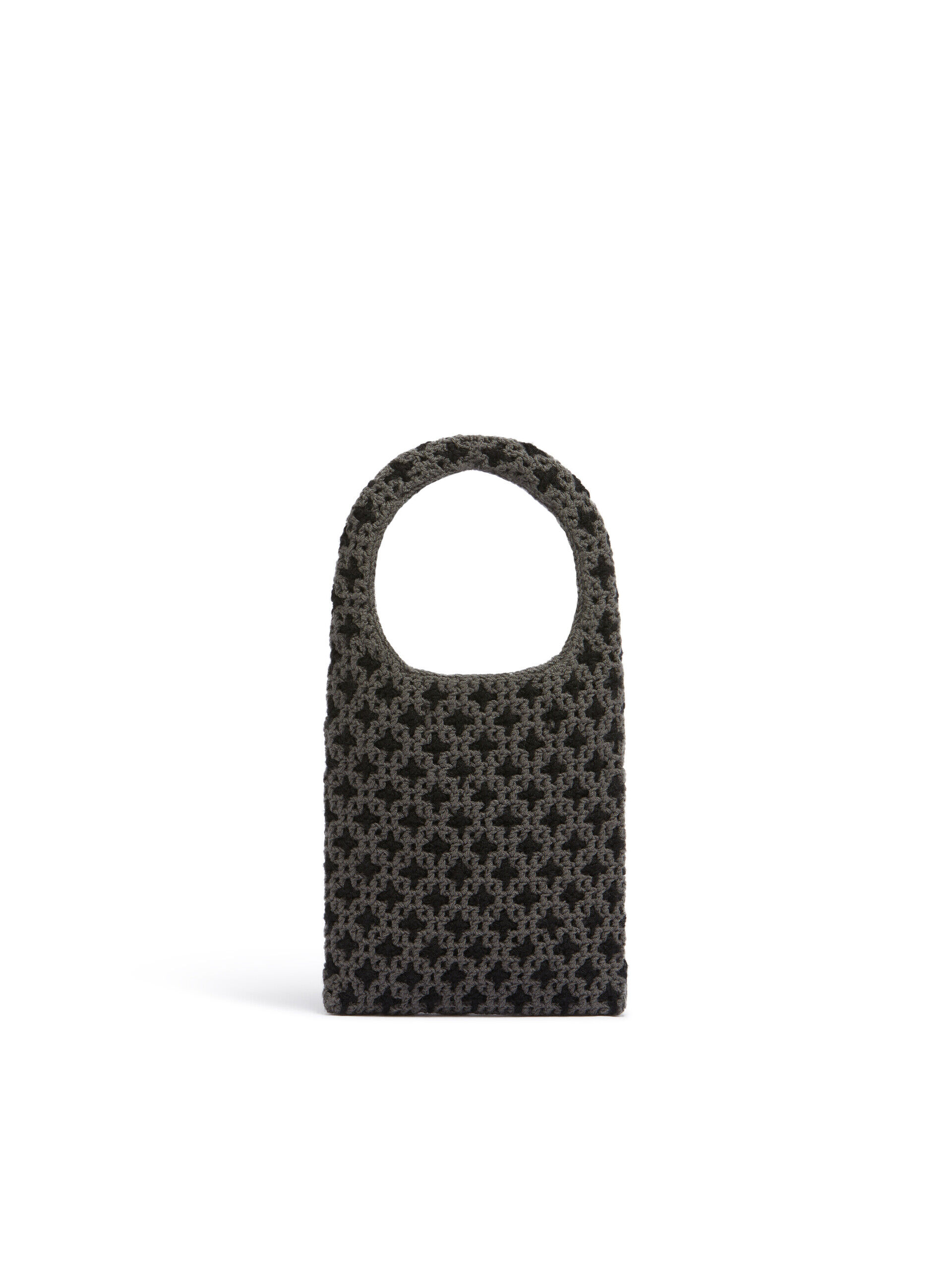 グレー MARNI MARKET リバーシブル ニット ミニバッグ | Marni