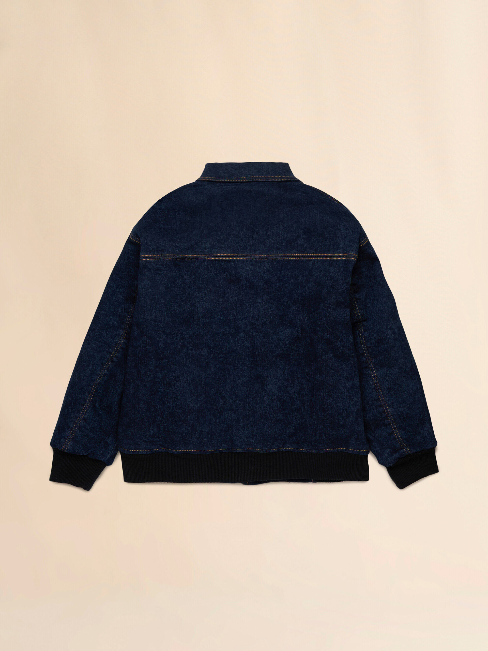 Marniロゴ刺繍入りブルーのデニムジャケット | Marni