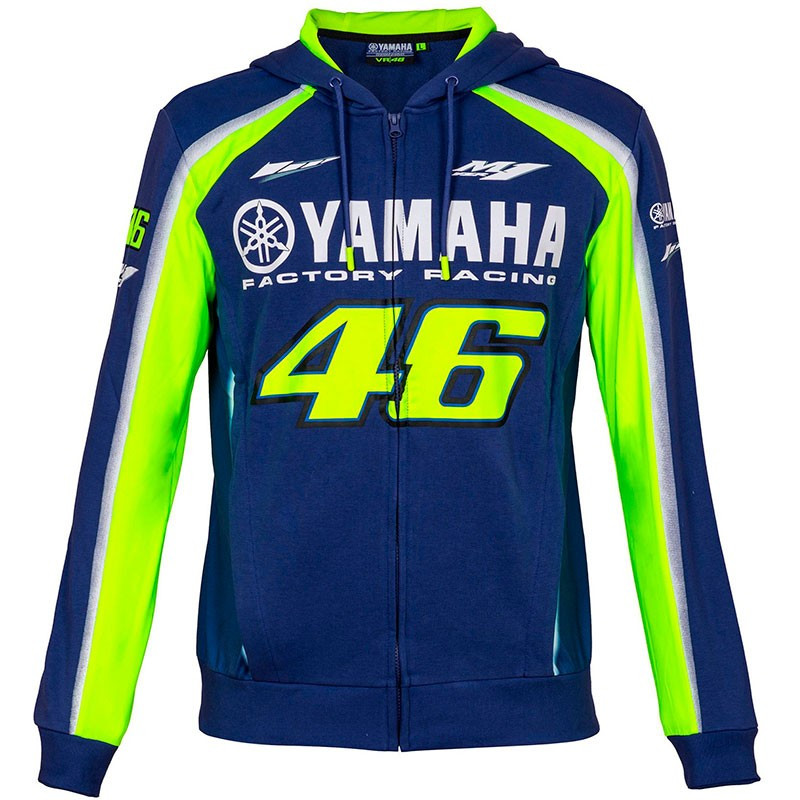 Jacket Yamaha VR46 Hoodie - Marti Motos