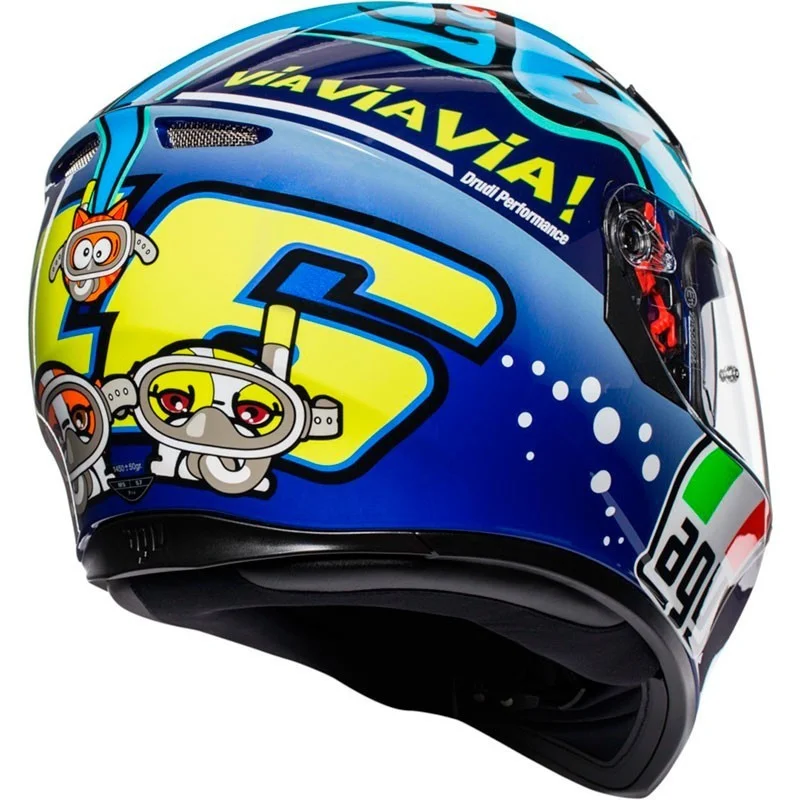 Helmet AGV K-3 SV Rossi Misano 2015 ▶️ [-22%]