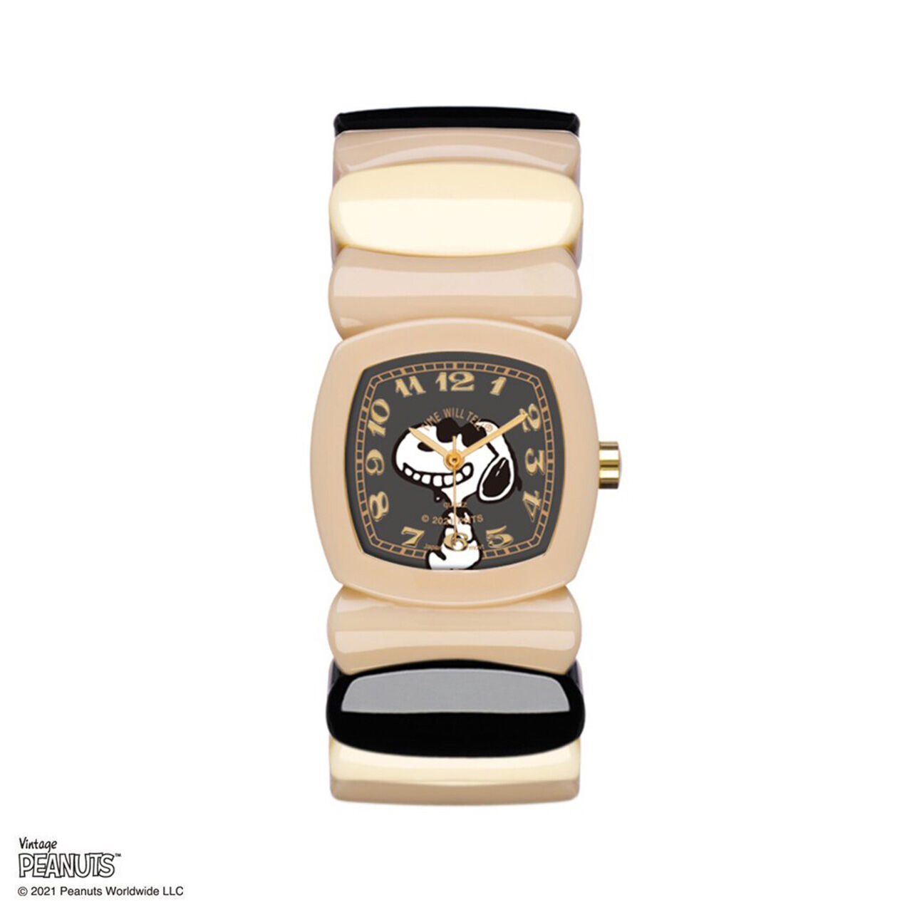 Buy Time Will Tell ヴィンテージスヌーピーブレスレットウォッチ for