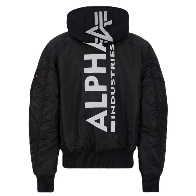 men's jacket (bomber) ALPHA INDUSTRIES - MA-1 - black
