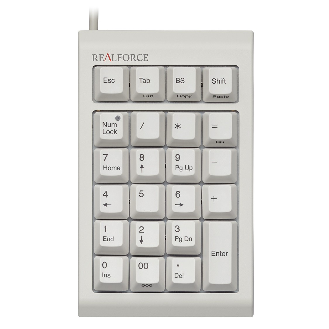 Topre Realforce 23U (White) | MechanicalKeyboards.co.id
