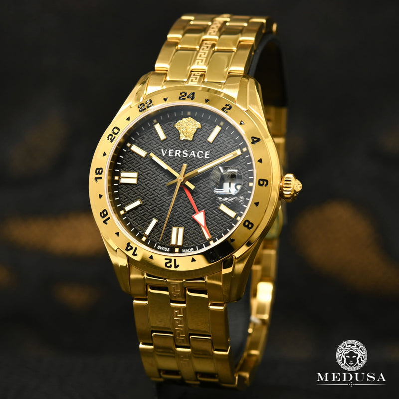 Versace Watch | Versace Greca Time GMT - VE7C00723 Men's Watch