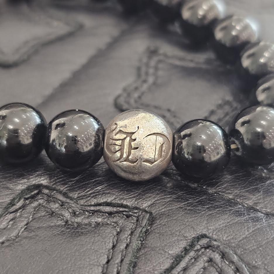 CHROME HEARTS CH Logo Ball Beads Bracelet クロムハーツ CHロゴ