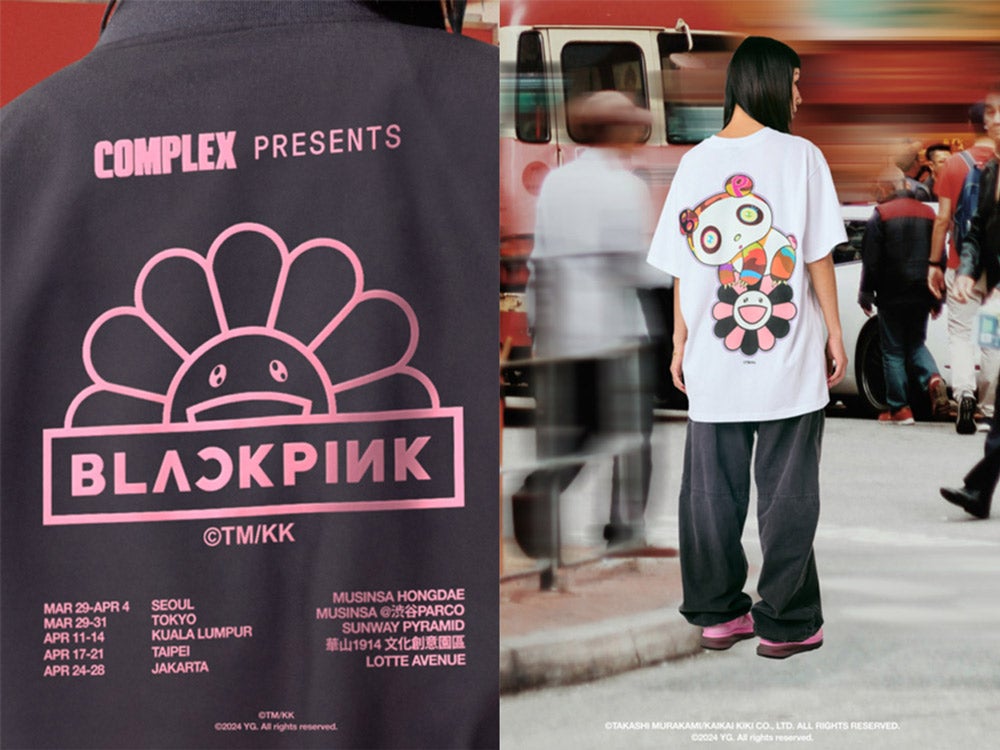 村上隆＆BLACKPINK、コラボコレクション第2弾がMUSINSAから登場。29日