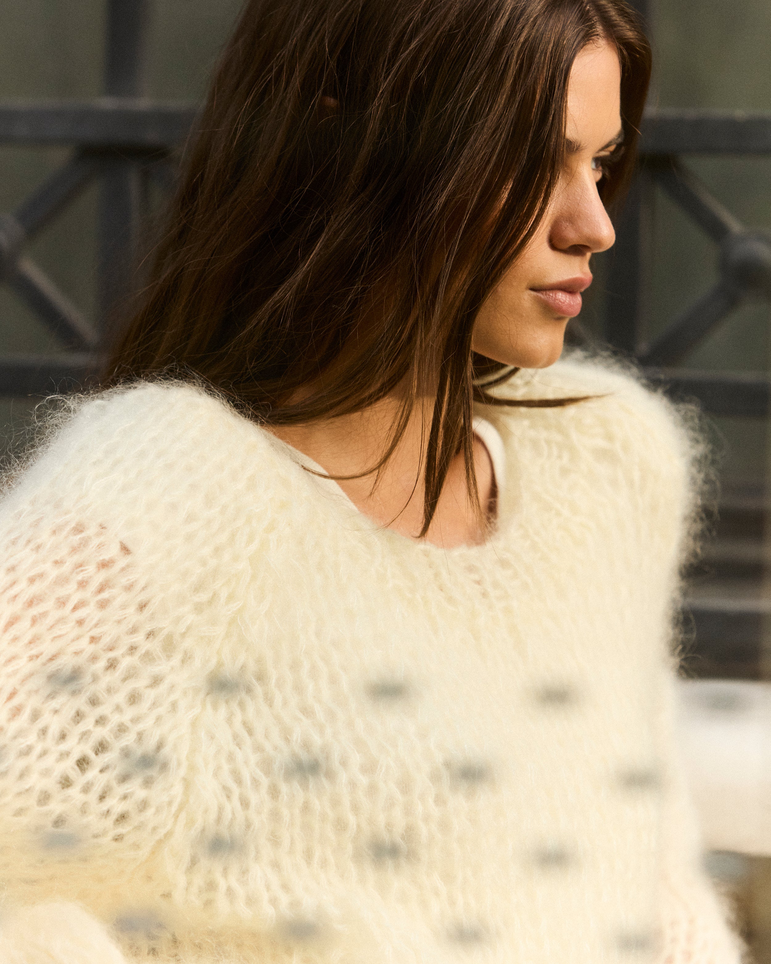 Moki Ivory Sweater | Mes Demoiselles – Mes Demoiselles Paris
