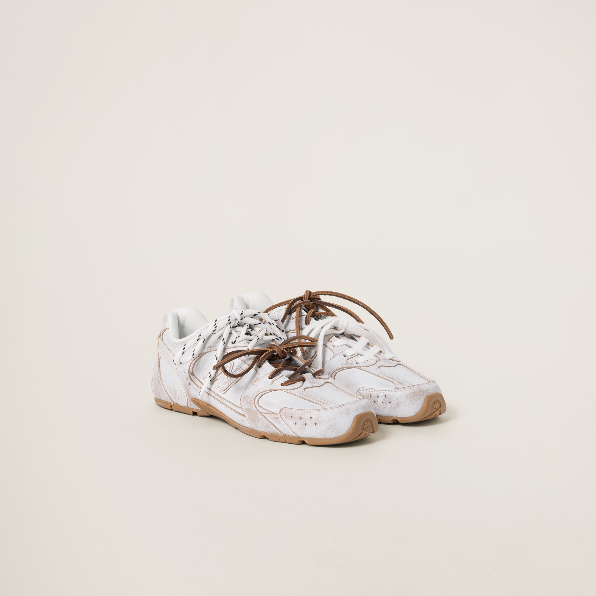 Periwinkle Blue New Balance X Miu Miu 530 Sl Suede And Mesh