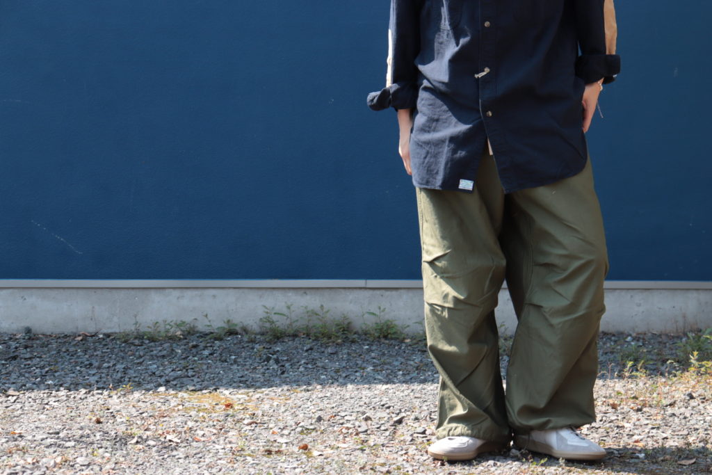 orslow オアスロウ LOOSE FIT ARMY TROUSER 01-5020-76 ワイドをアップ