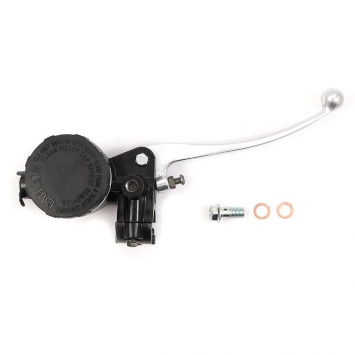 Master Cylinder - Brake - Front - 7/8 inch - 22mm Bore - Black