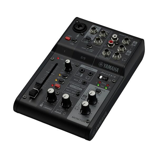 YAMAHA ライブストリーミングミキサー AG03MK2 W ホワイト(DZONE