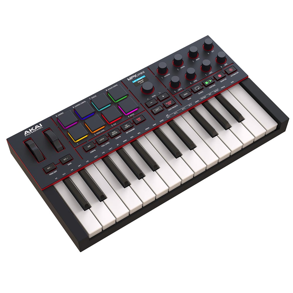 AKAI アカイ MPK mini 4 Grey グレー 25鍵 MIDIキーボード MIDI