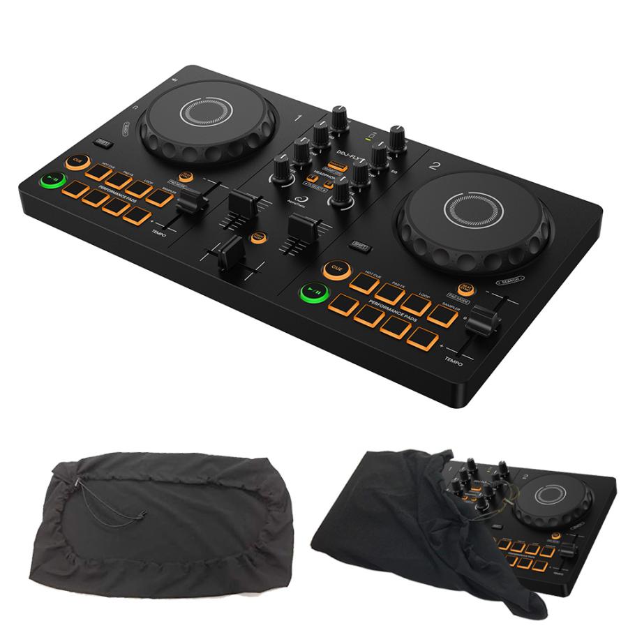 AlphaTheta DJコントローラー DDJ-FLX2 + ダストカバー付き 【 PIONEER