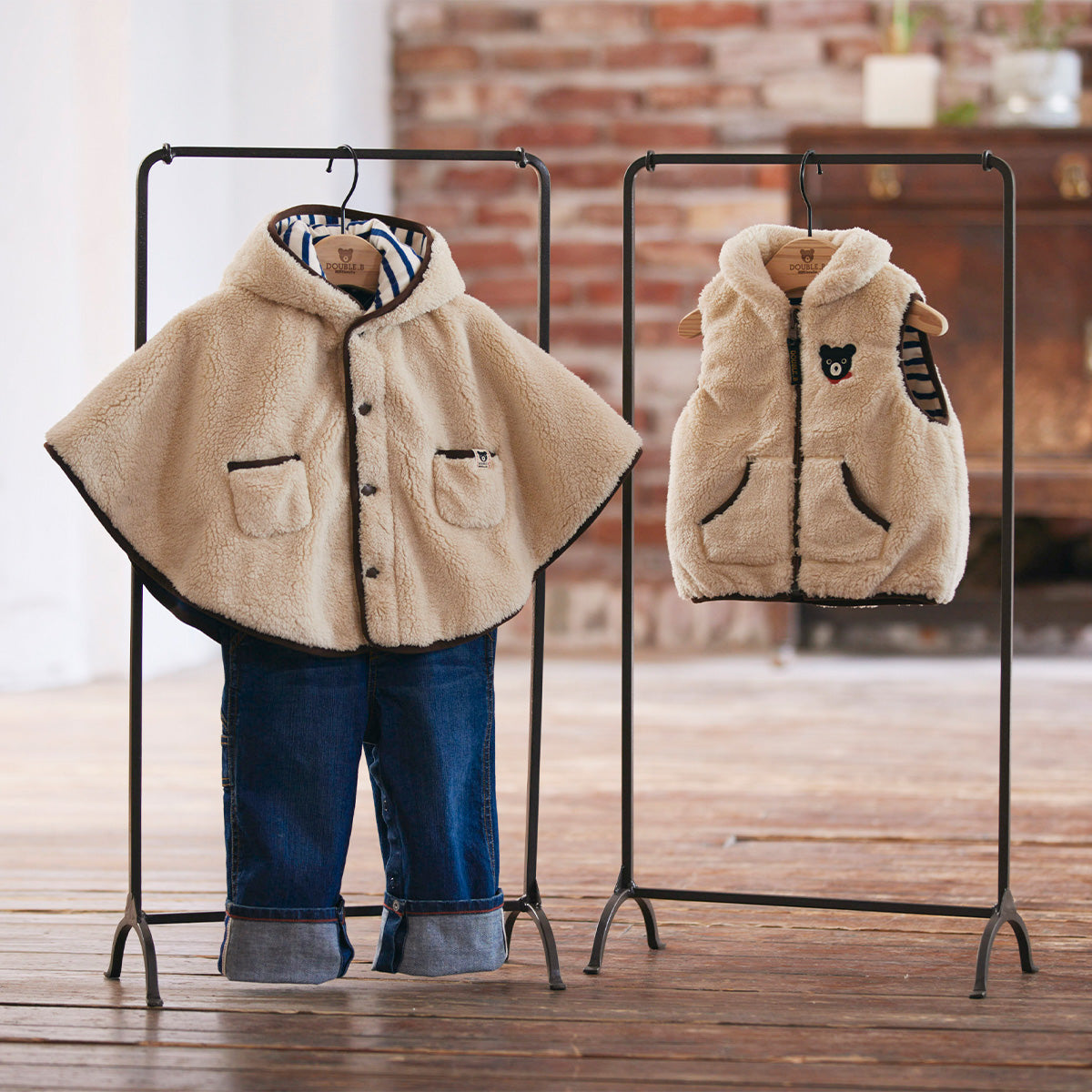 Sheep boa vest – ミキハウスオフィシャルサイト