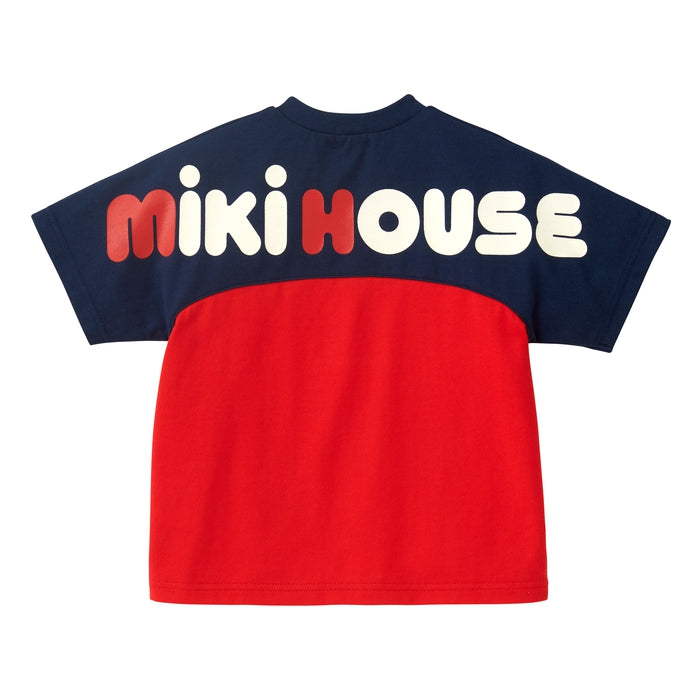 バックロゴ半袖Tシャツ – ミキハウスオフィシャルサイト