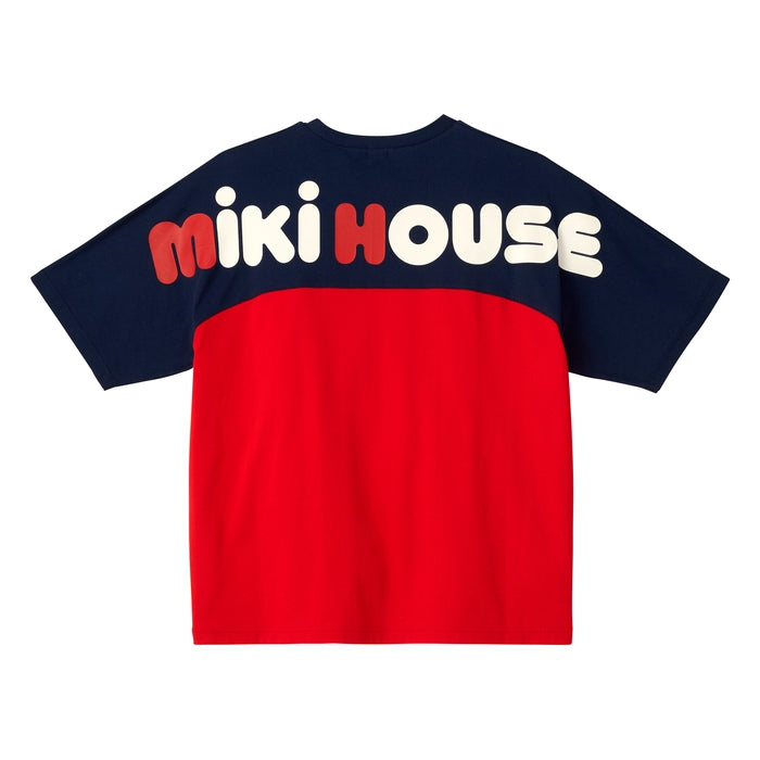 バックロゴ半袖Tシャツ（大人用） – ミキハウスオフィシャルサイト