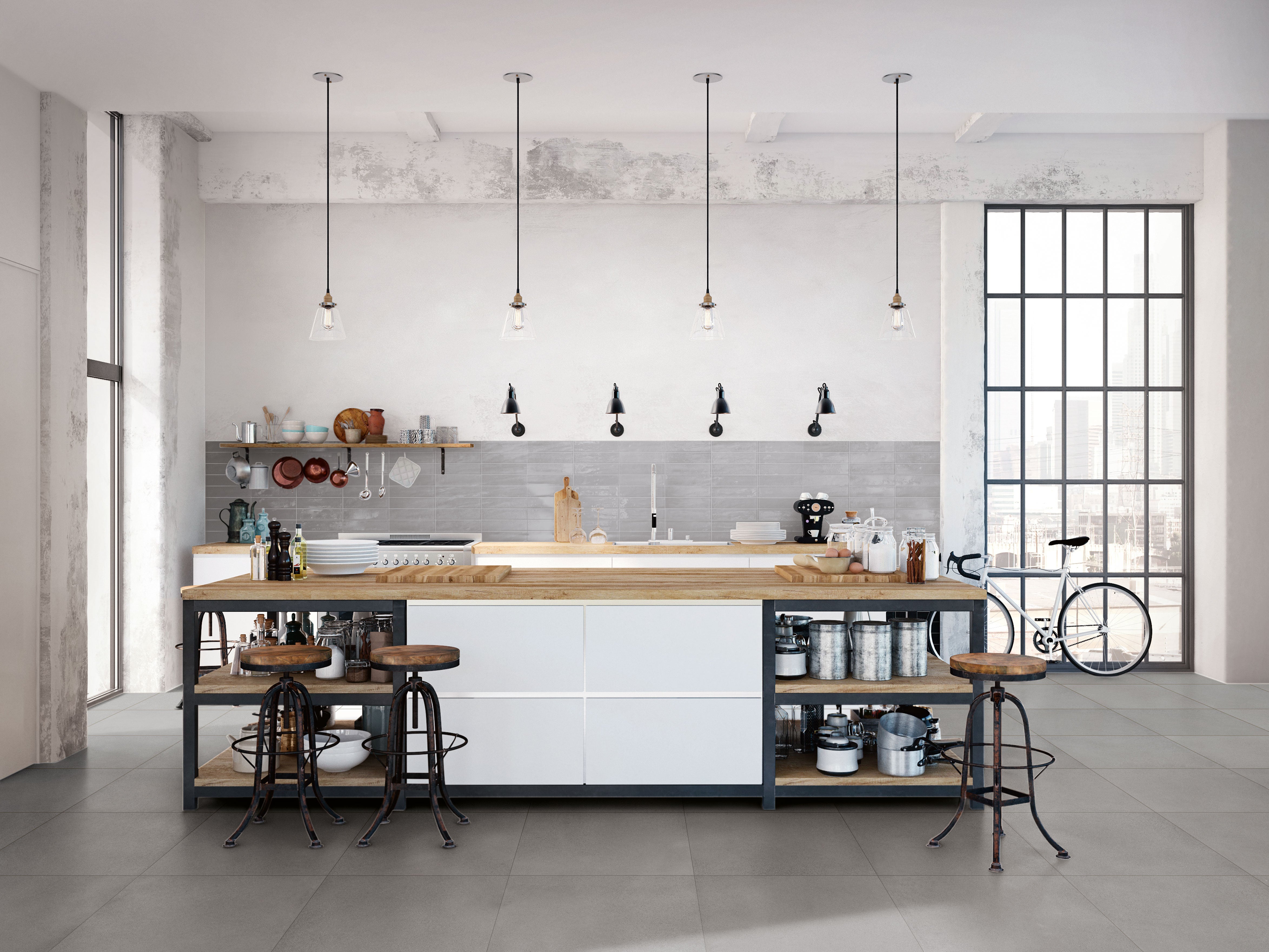Urban Living 24x24 Matte Porcelain Tile in Mist Grey – MILE®stone